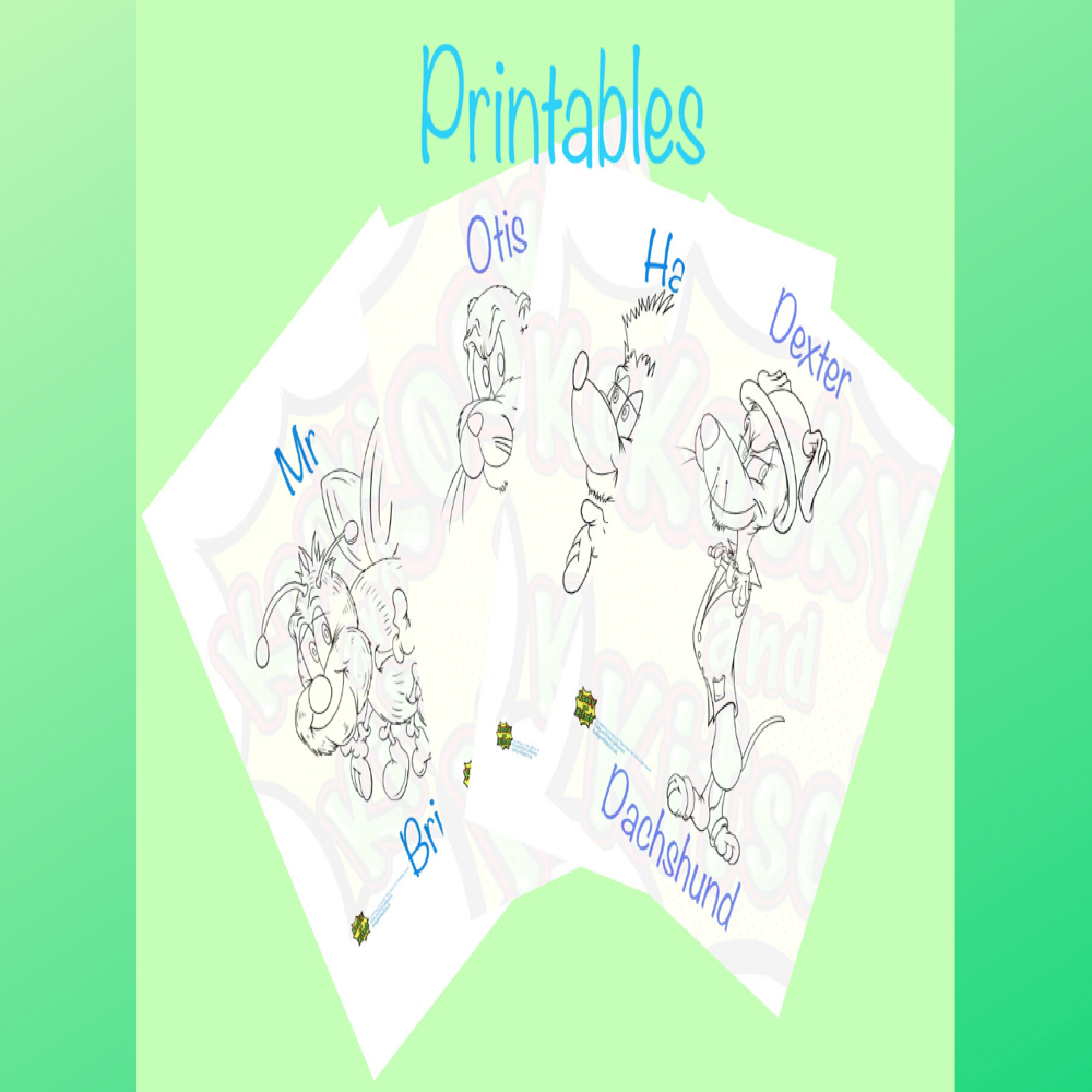 canva crimbley printables  colour